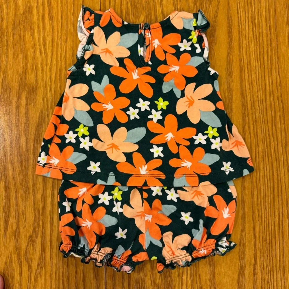 Carter’s Two Piece Tropical Print 3M